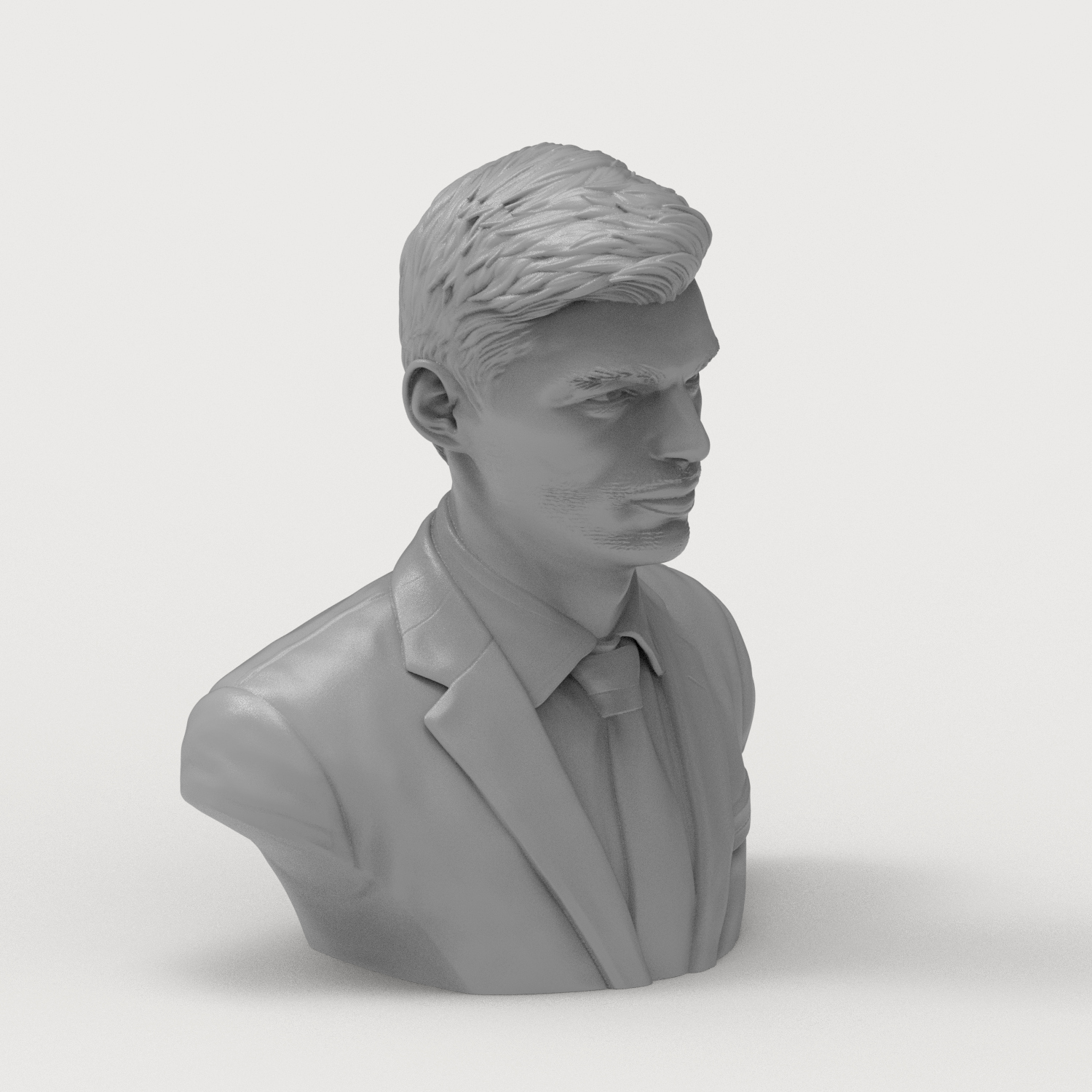 Max Verstappen 3D Printable Bust 3D Model