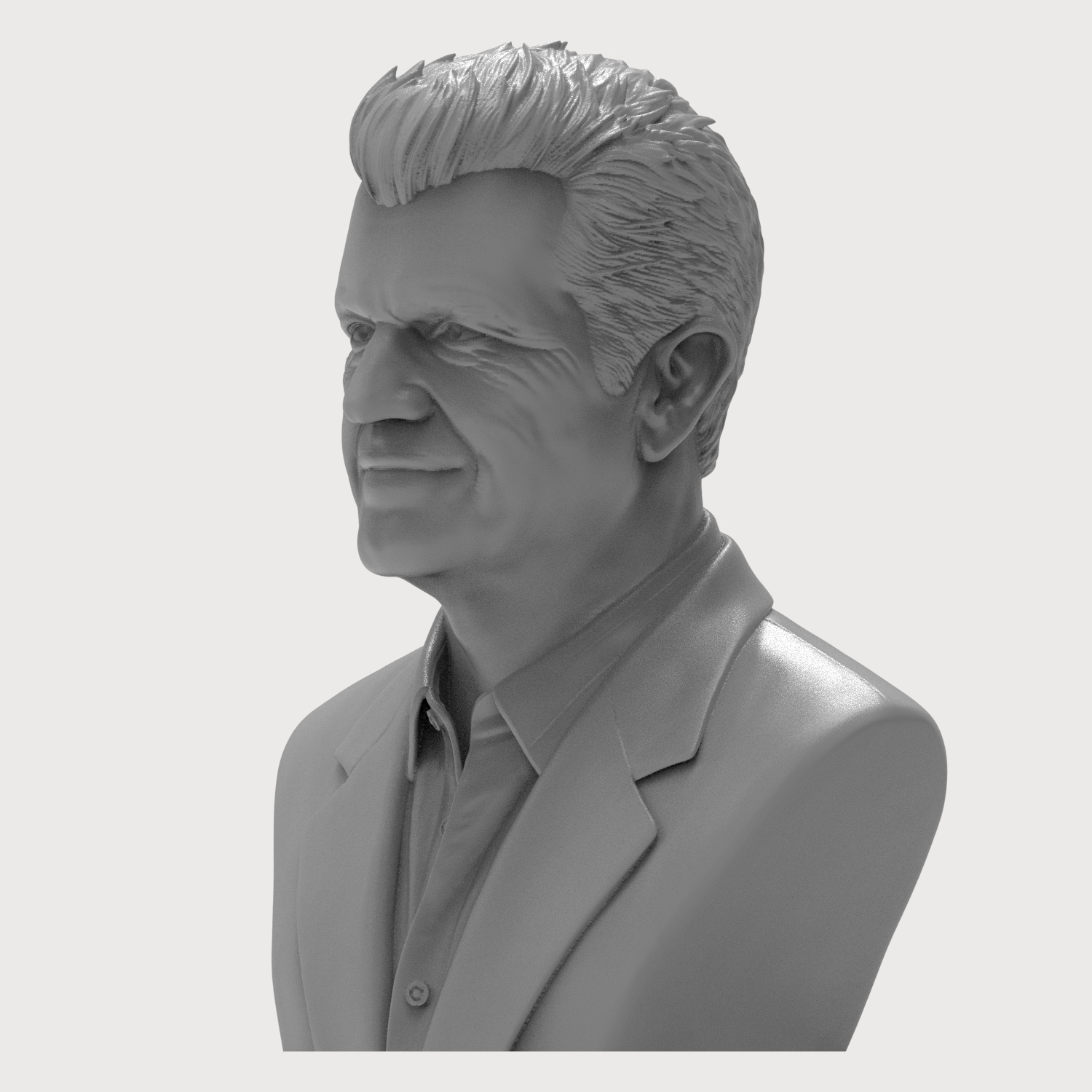Mel Gibson Portrait Bust - Cinema Icon 3D Printable 3D Model