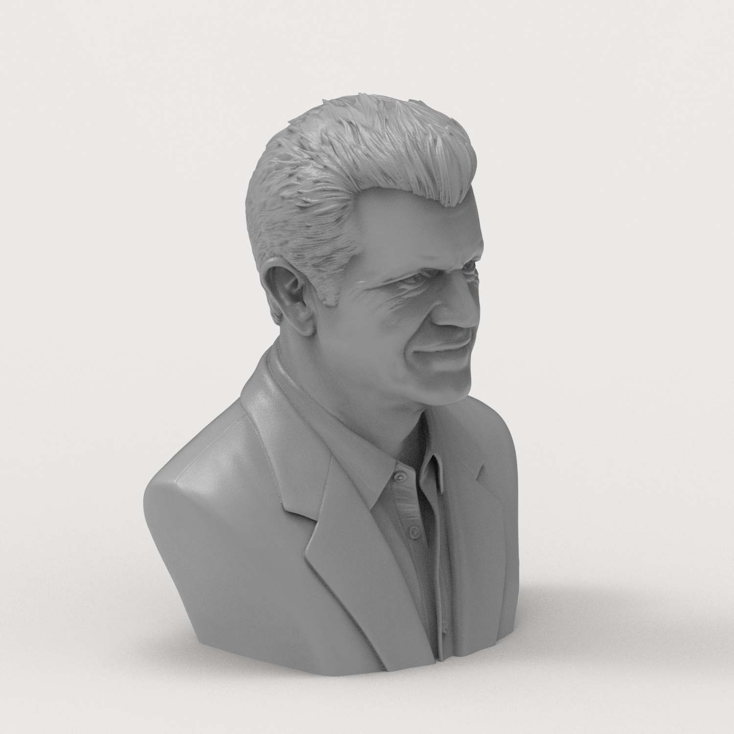 Mel Gibson Portrait Bust - Cinema Icon 3D Printable 3D Model