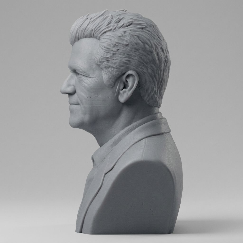 Mel Gibson Portrait Bust - Cinema Icon 3D Printable 3D Model