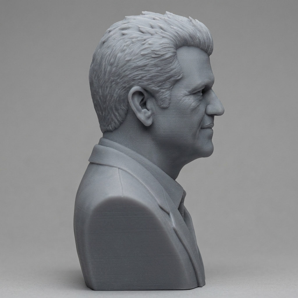 Mel Gibson Portrait Bust - Cinema Icon 3D Printable 3D Model
