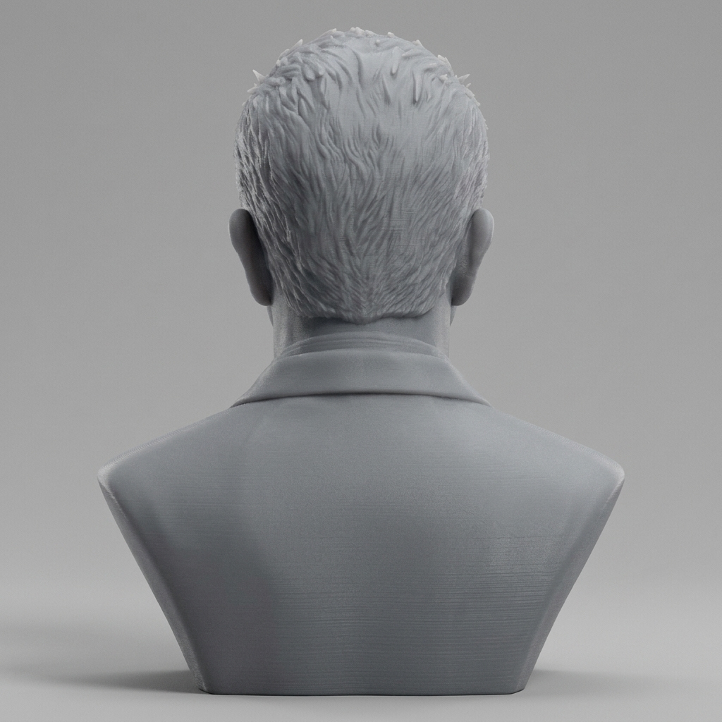 Mel Gibson Portrait Bust - Cinema Icon 3D Printable 3D Model