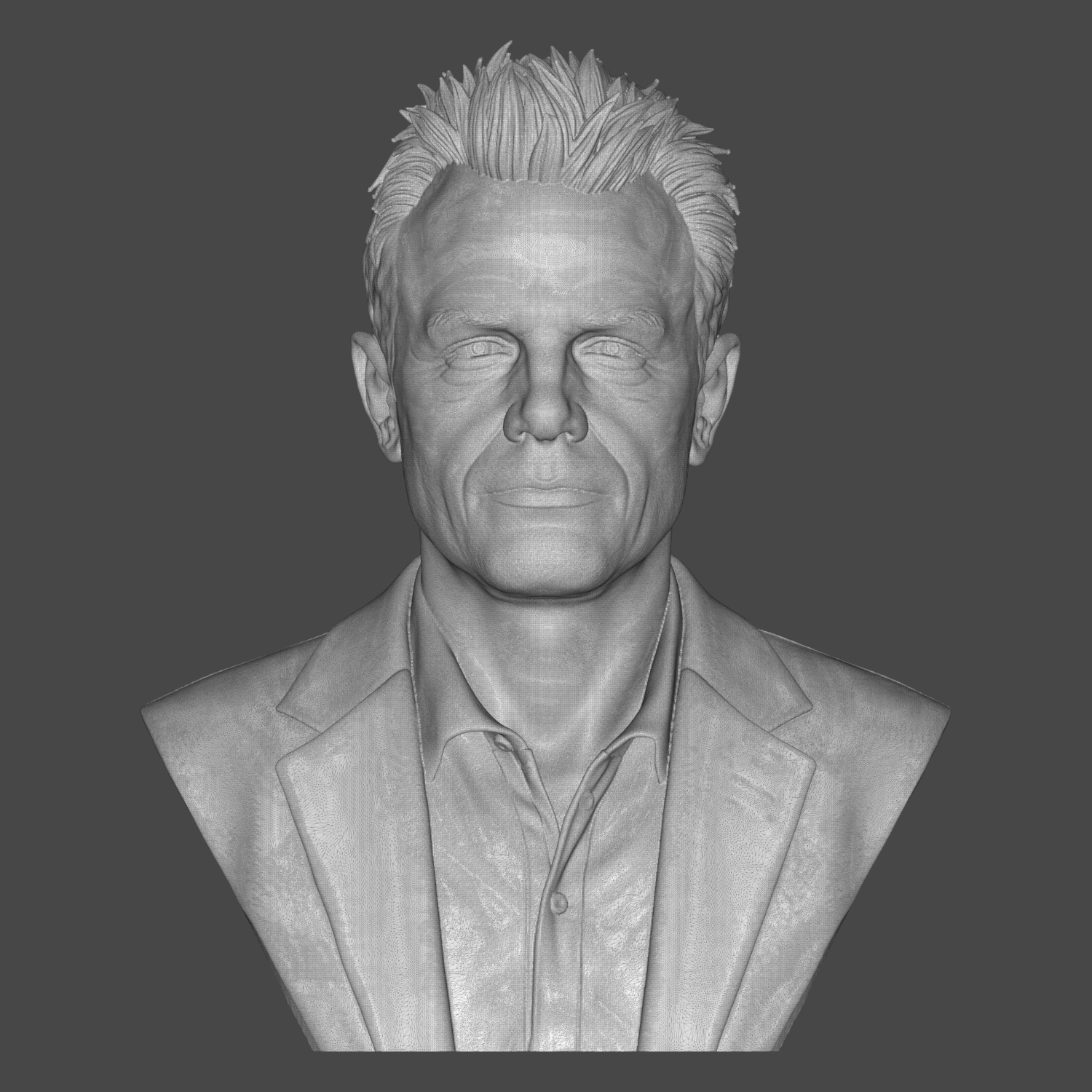 Michael Biehn Portrait Bust 3D Printable 3D Model