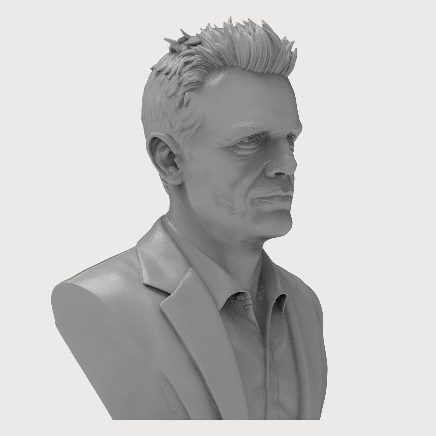 Michael Biehn Portrait Bust 3D Printable 3D Model