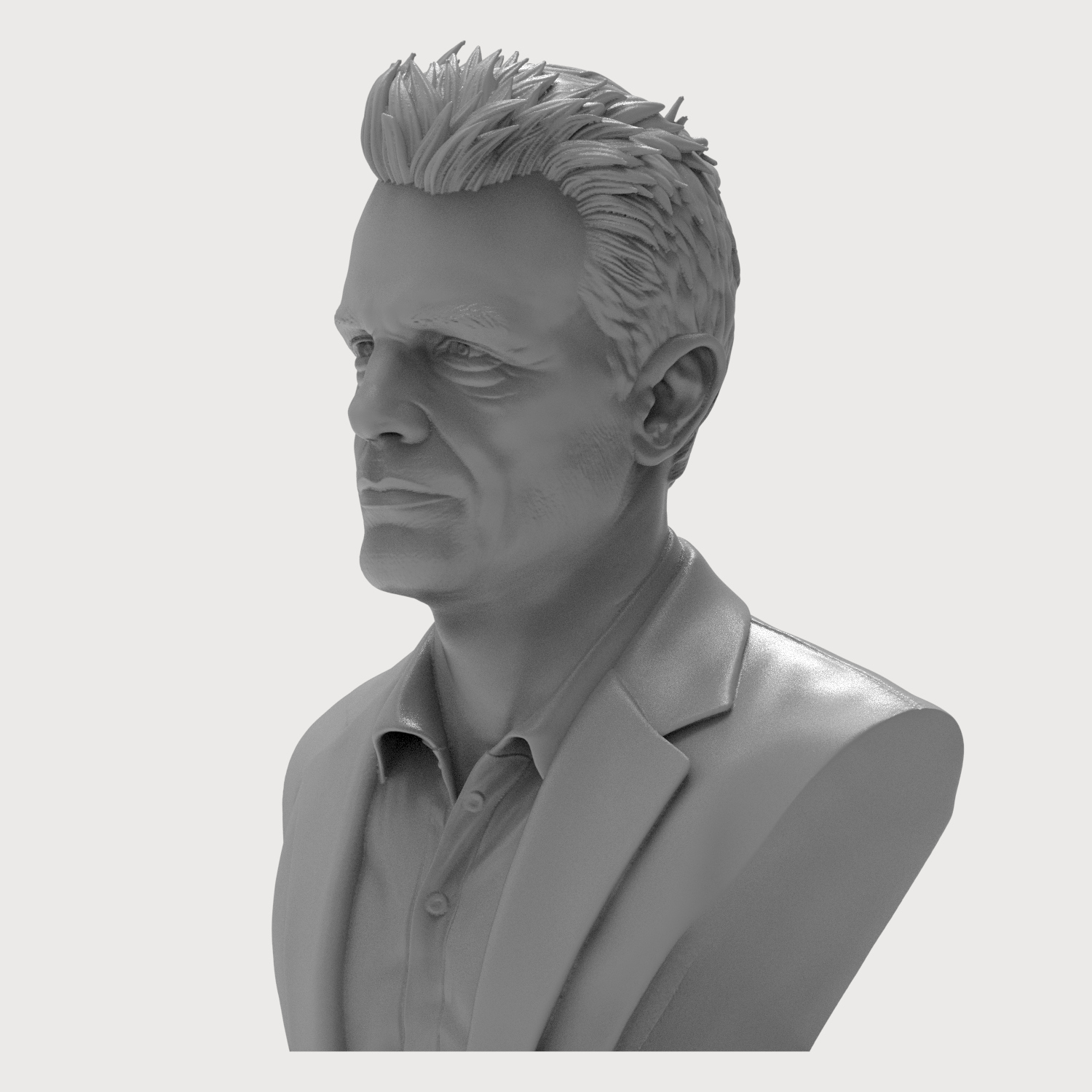 Michael Biehn Portrait Bust 3D Printable 3D Model