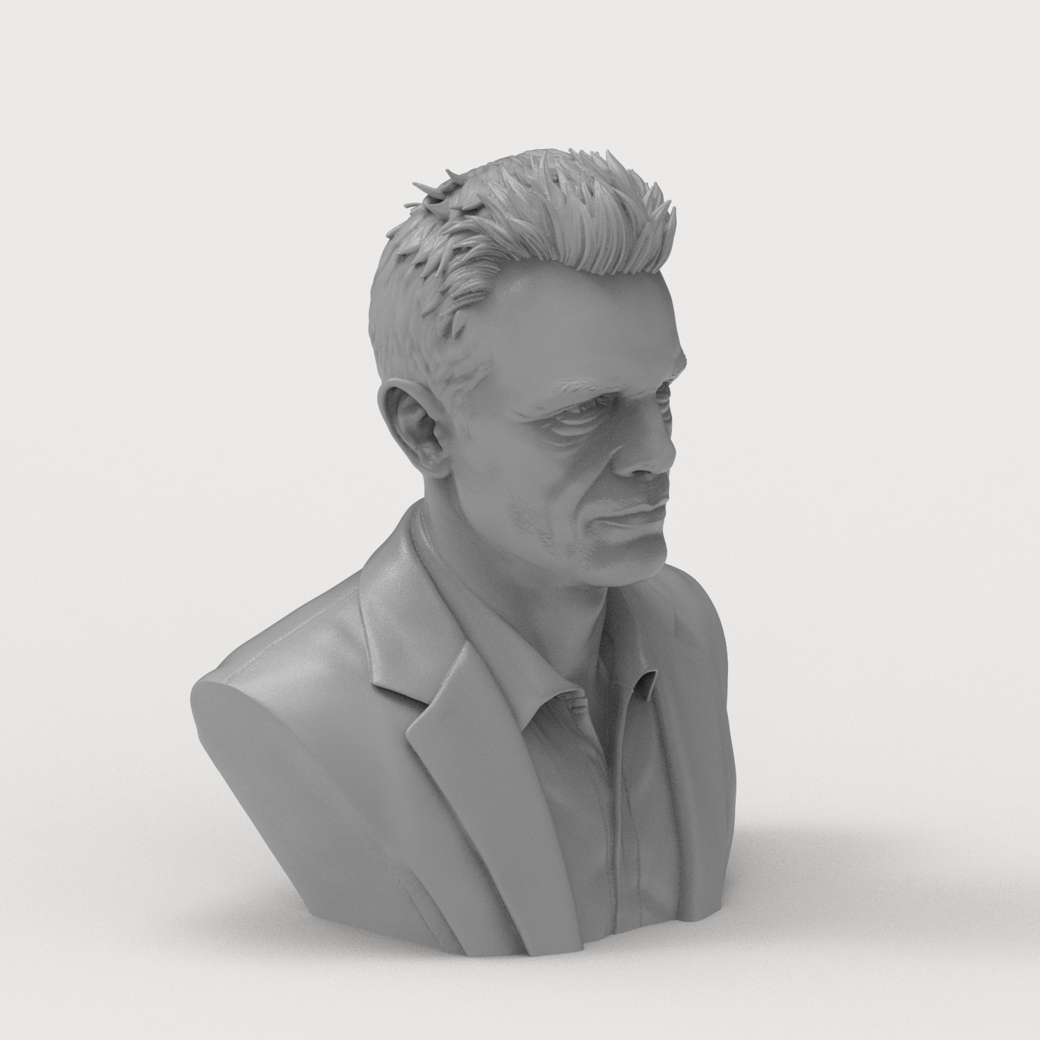 Michael Biehn Portrait Bust 3D Printable 3D Model