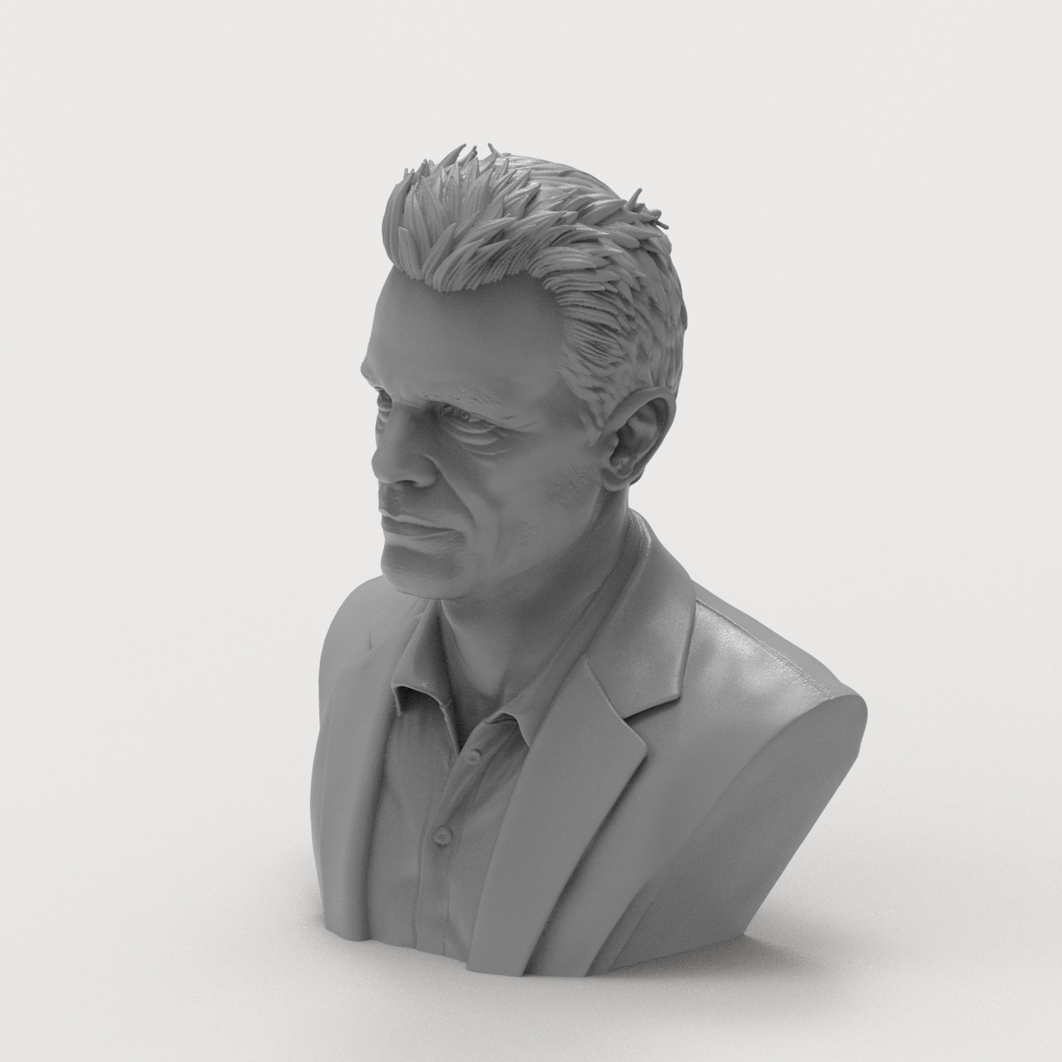 Michael Biehn Portrait Bust 3D Printable 3D Model