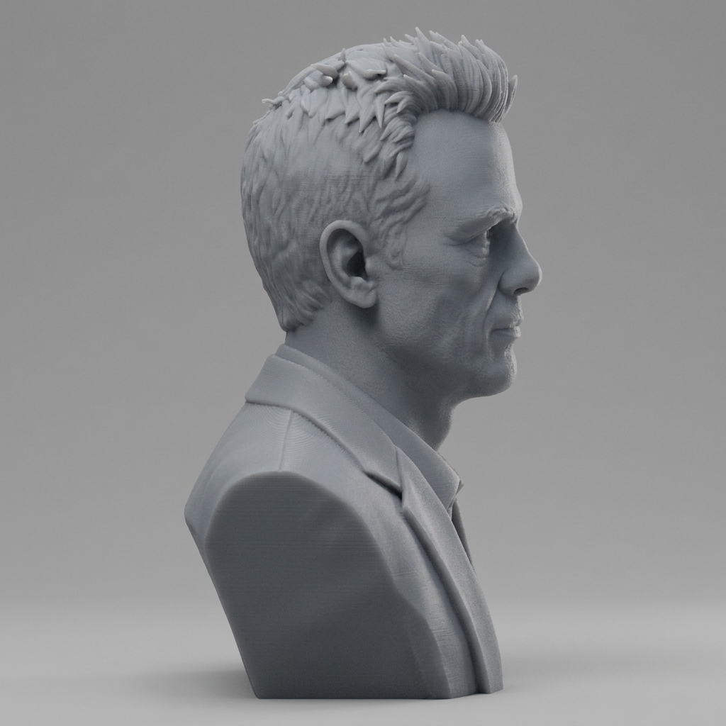 Michael Biehn Portrait Bust 3D Printable 3D Model