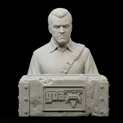 Michael De Santa “GTA V3D Print Model