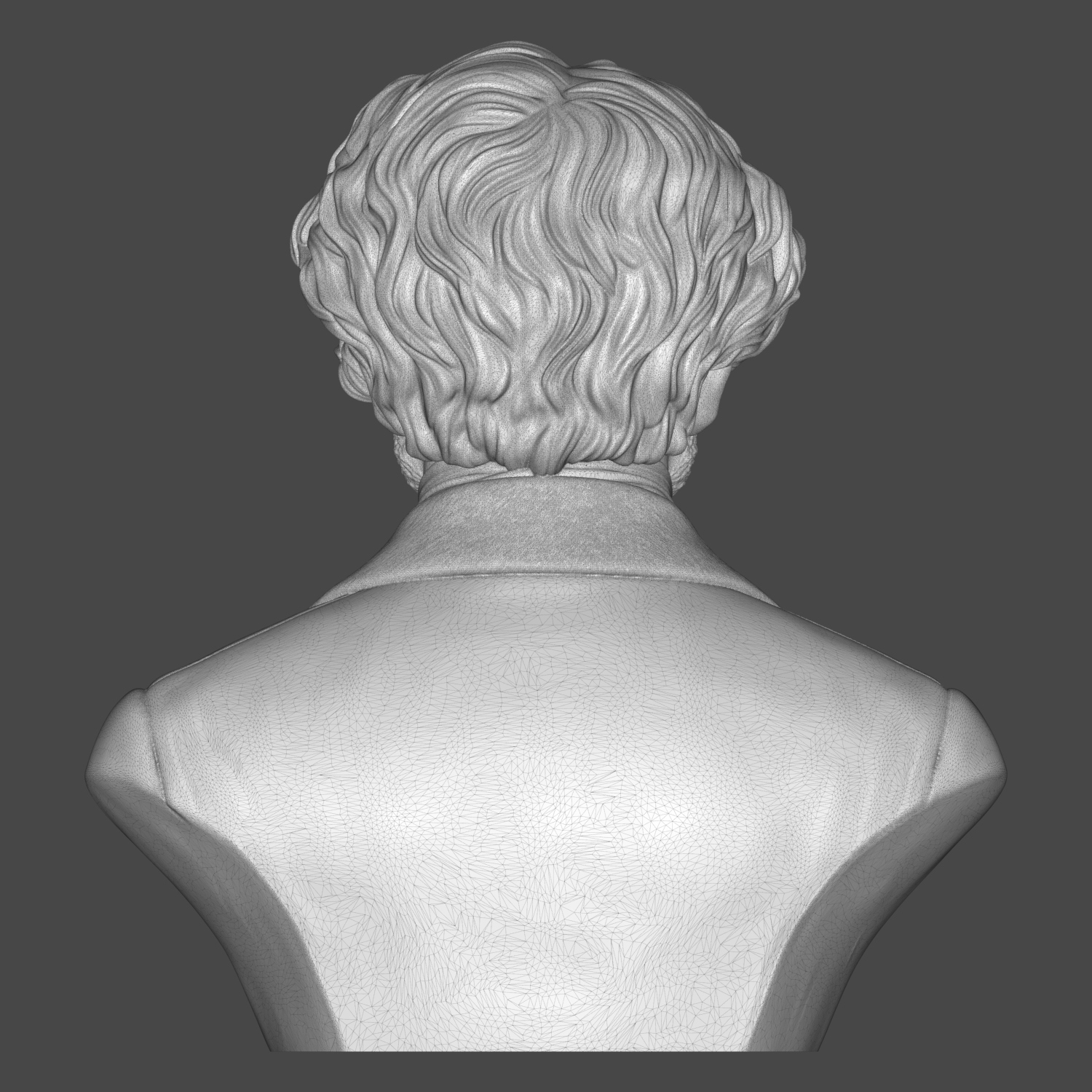 Michael Faraday 3D Printable Bust 3D Model