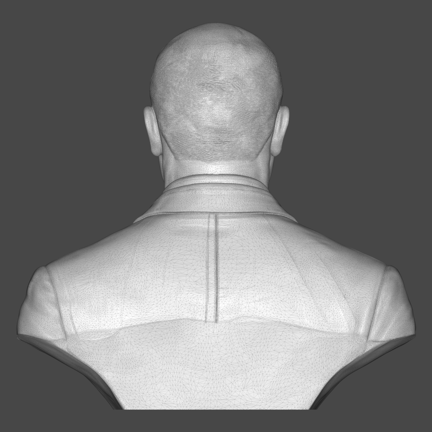 Michael Jai White Bust 3D Print Model 3D Model