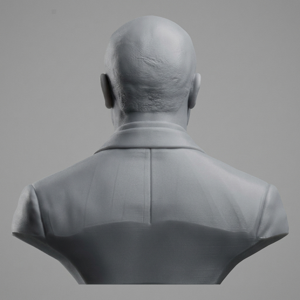 Michael Jai White Bust 3D Print Model 3D Model