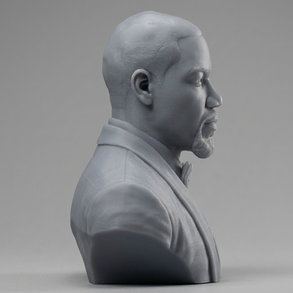 Michael Jai White Bust 3D Print Model 3D Model