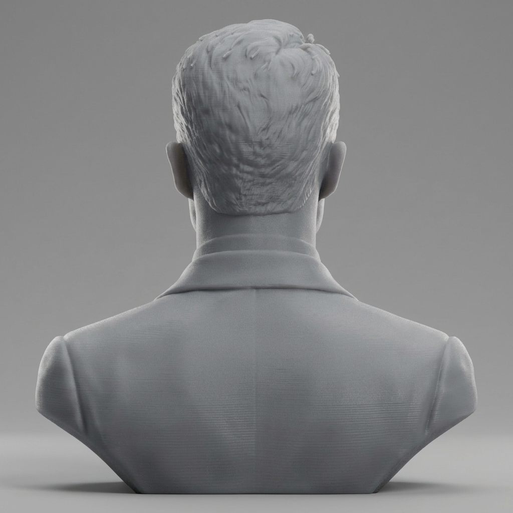 Michael Schumacher 3D Printable Bust 3D Model