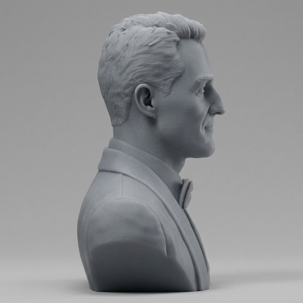 Michael Schumacher 3D Printable Bust 3D Model