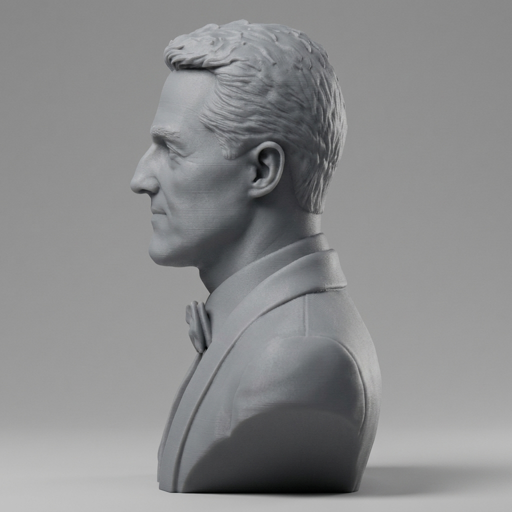 Michael Schumacher 3D Printable Bust 3D Model