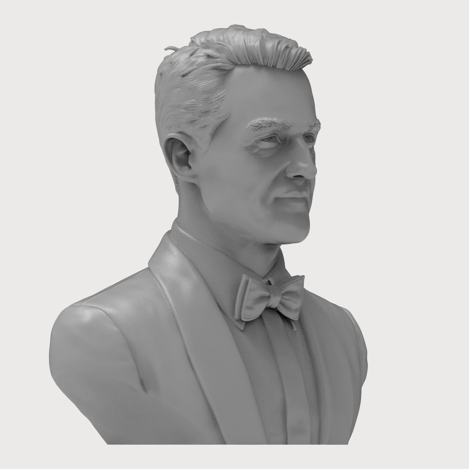 Michael Schumacher 3D Printable Bust 3D Model