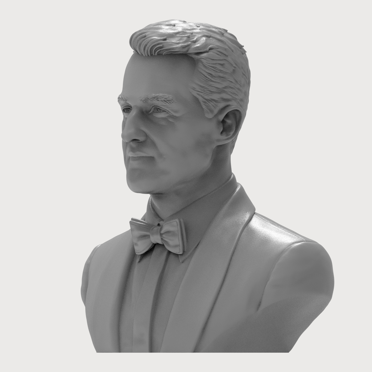 Michael Schumacher 3D Printable Bust 3D Model