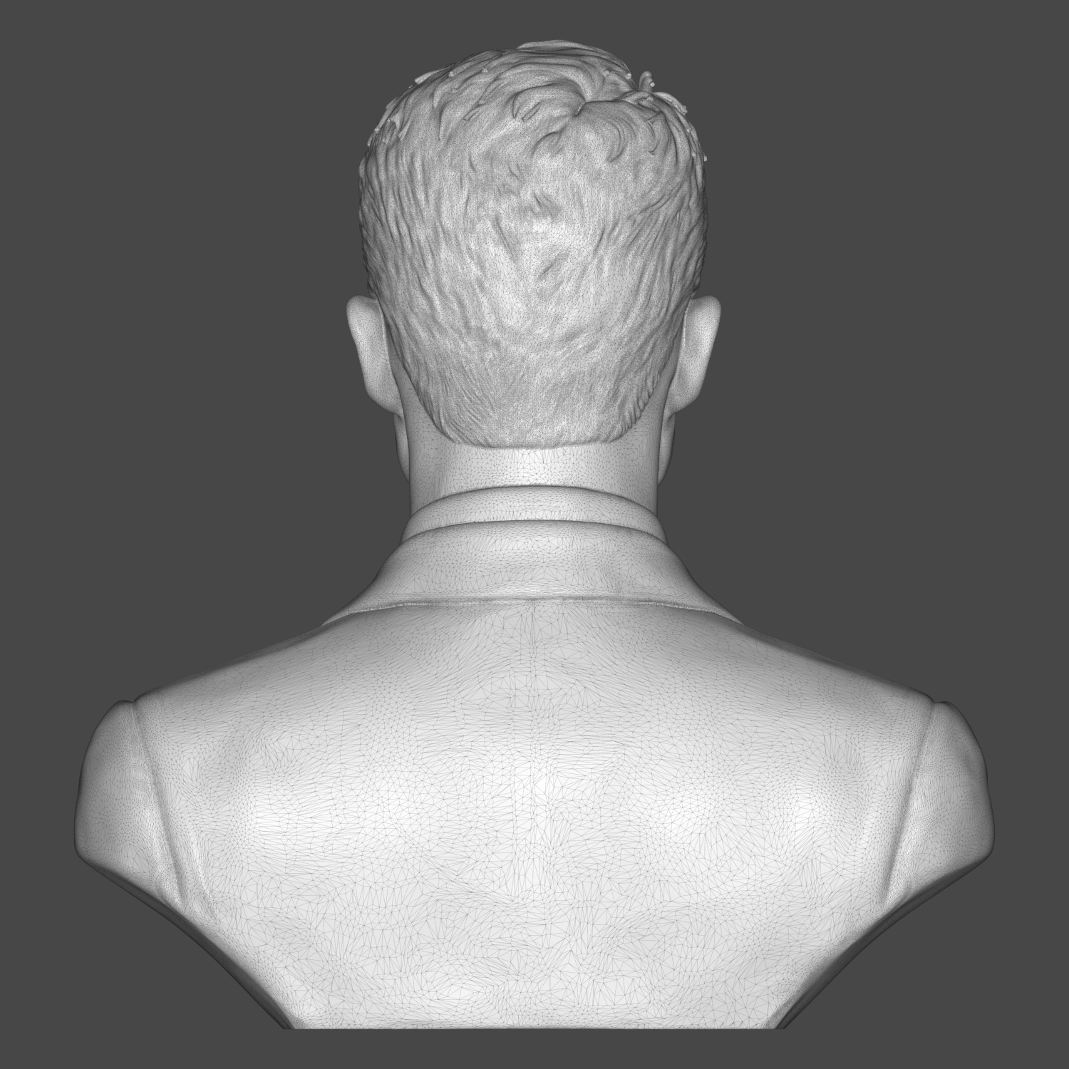 Michael Schumacher 3D Printable Bust 3D Model