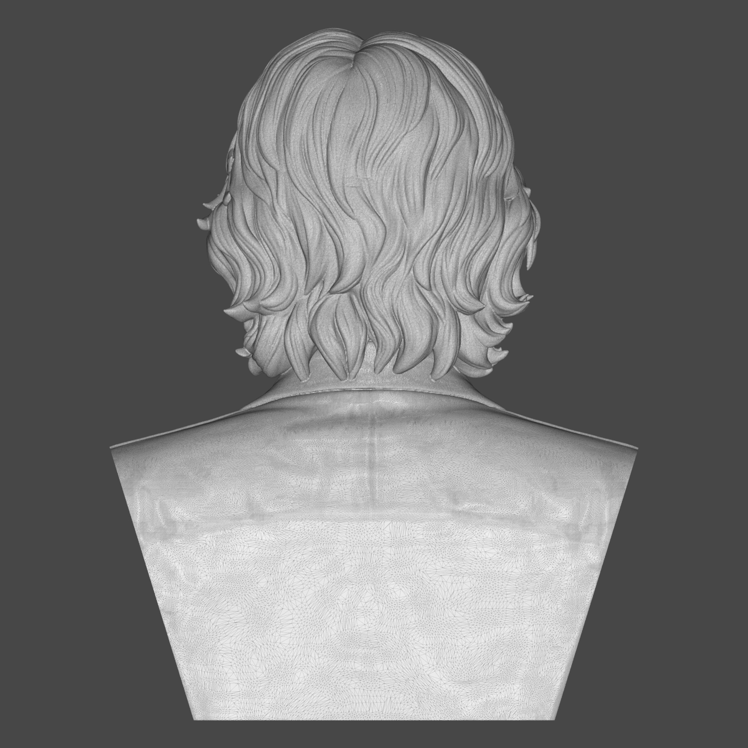 Mick Jagger 3D Printable Bust 3D Model