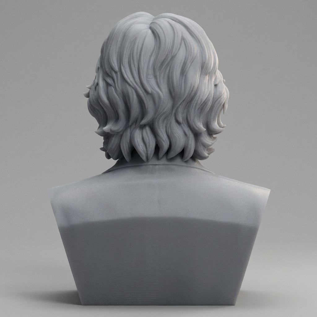 Mick Jagger 3D Printable Bust 3D Model