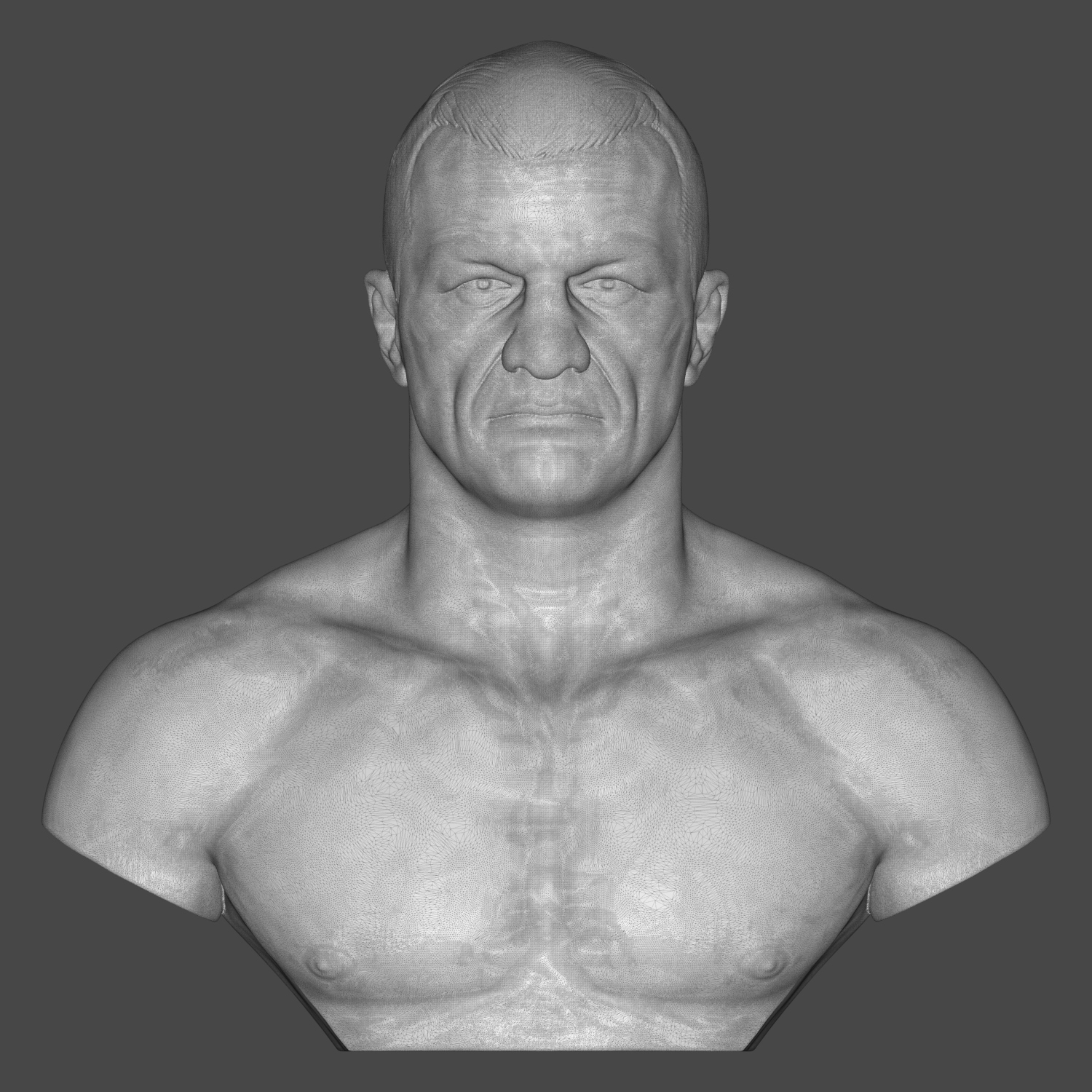 Mirko Cro Cop 3D Printable Bust 3D Model