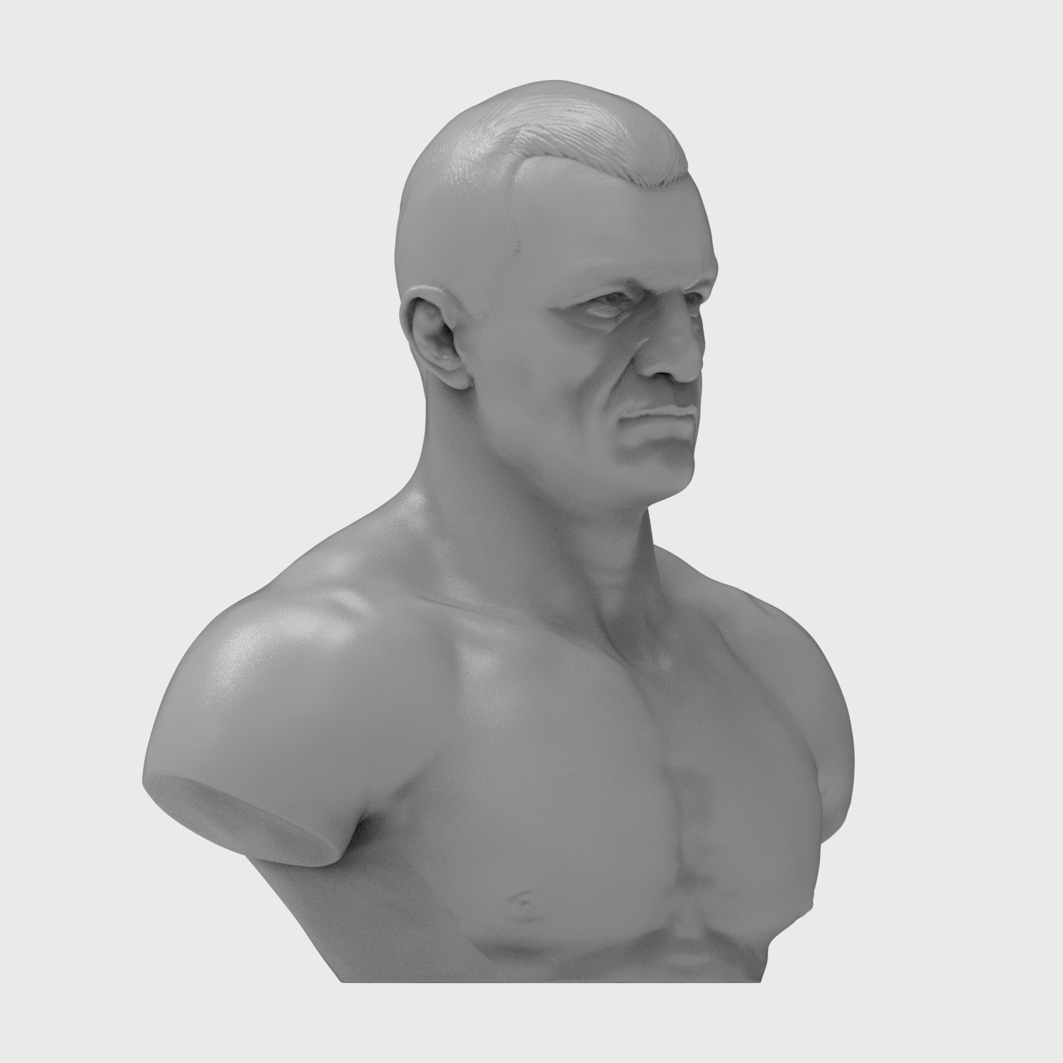Mirko Cro Cop 3D Printable Bust 3D Model