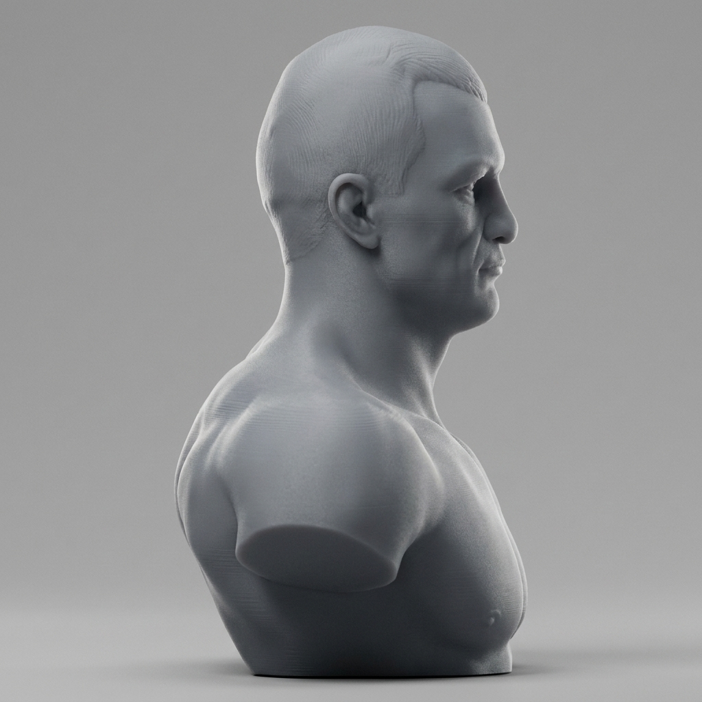 Mirko Cro Cop 3D Printable Bust 3D Model