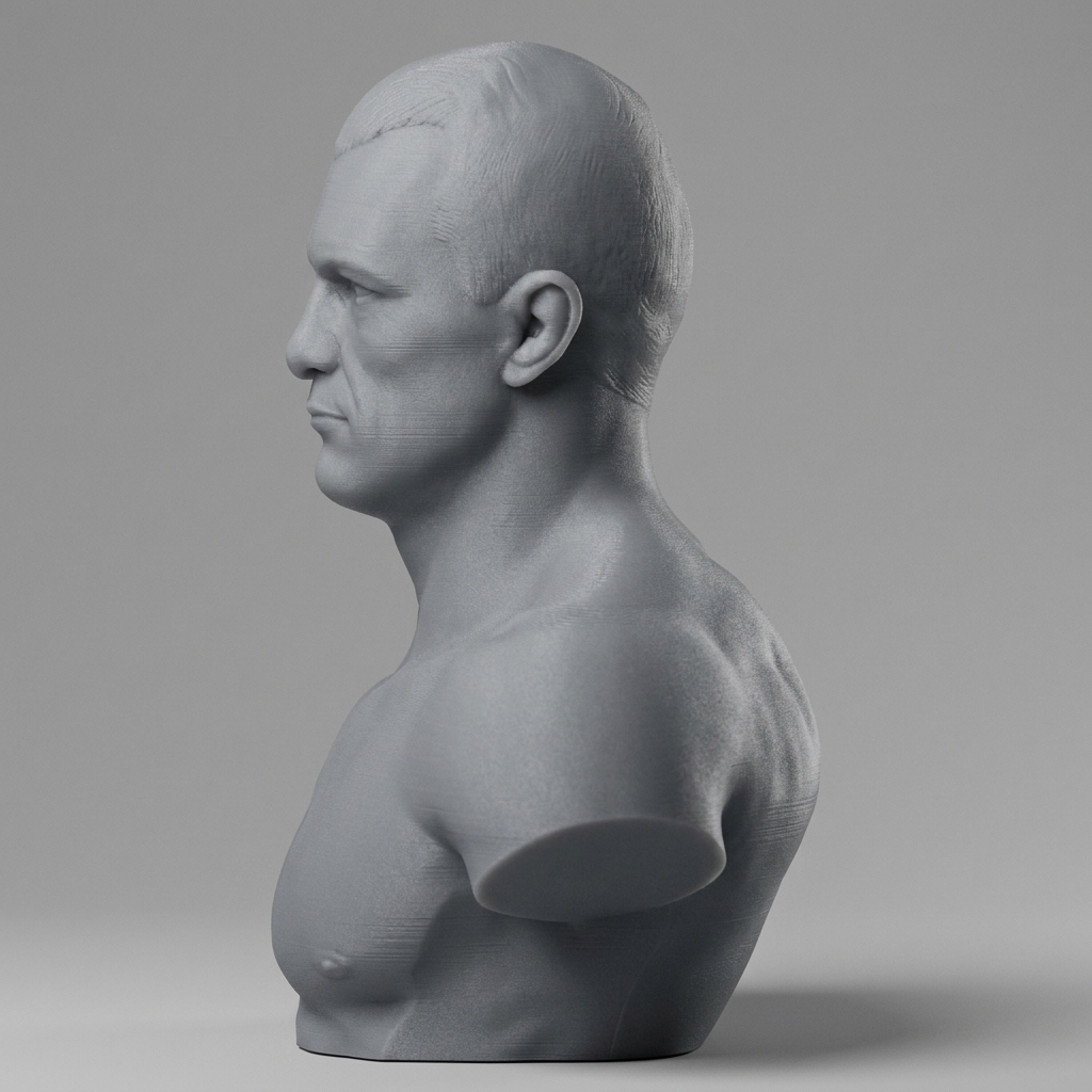 Mirko Cro Cop 3D Printable Bust 3D Model