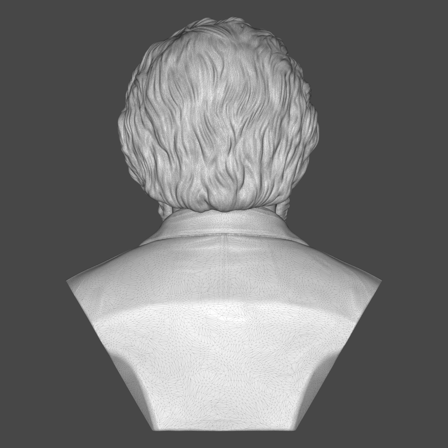 Modest Mussorgsky 3D Printable Bust 3D Model