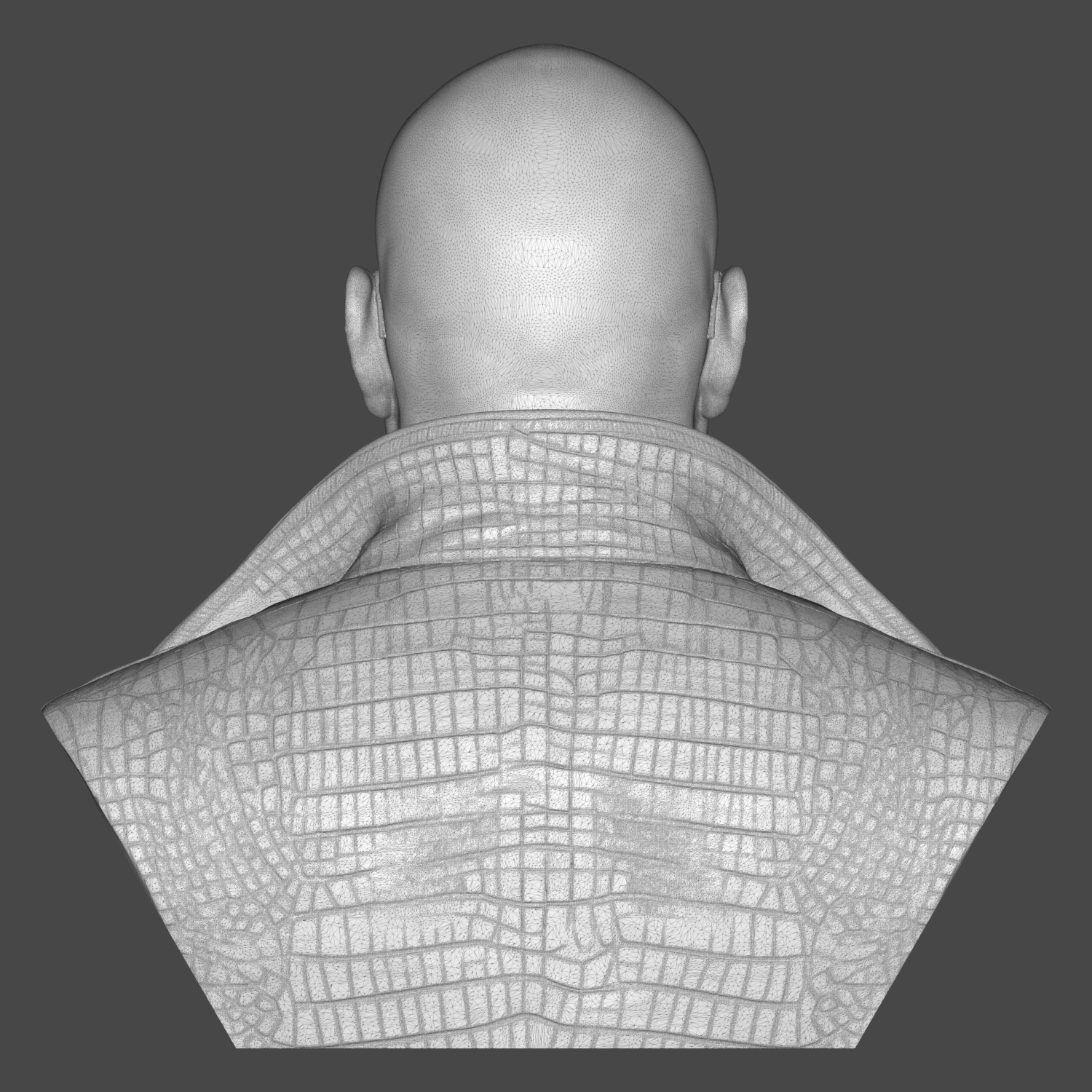 Morpheus The Matrix 3D Printable Bust 3D Model