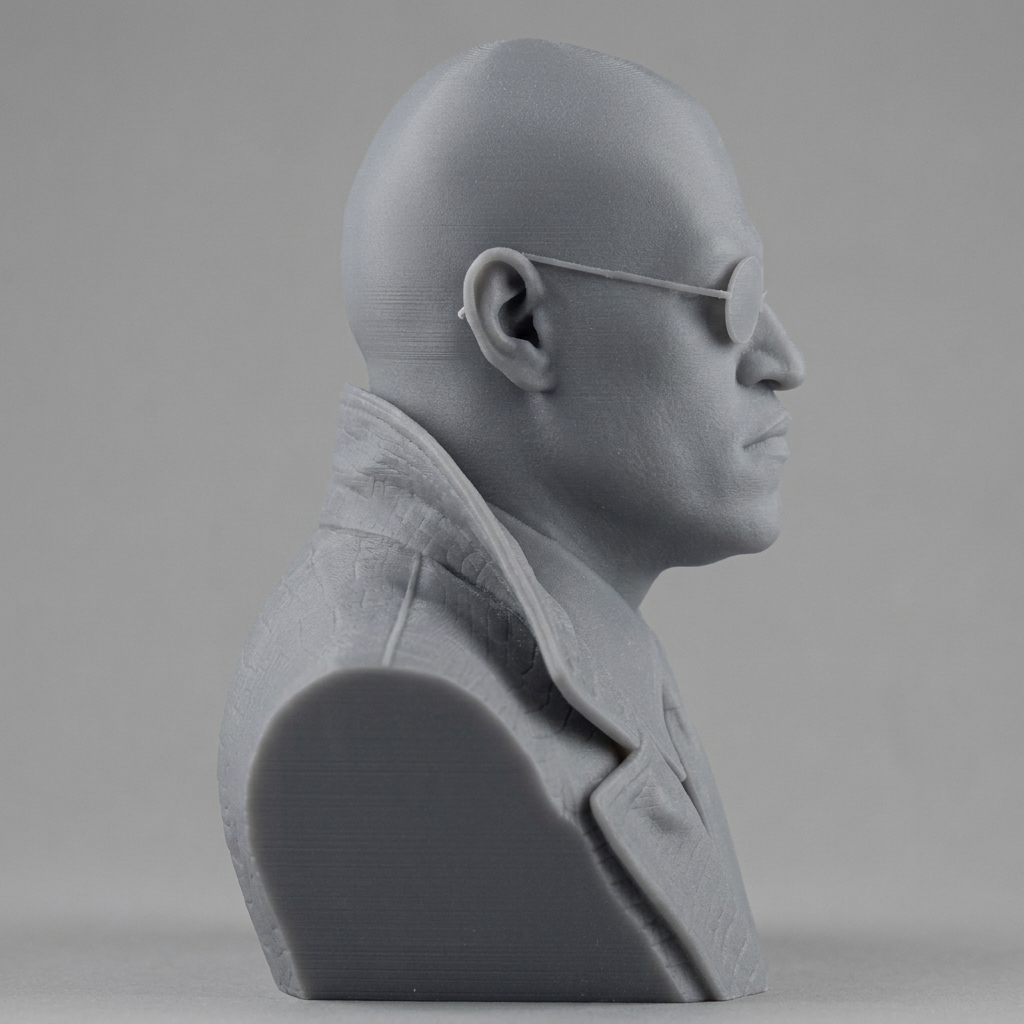 Morpheus The Matrix 3D Printable Bust 3D Model
