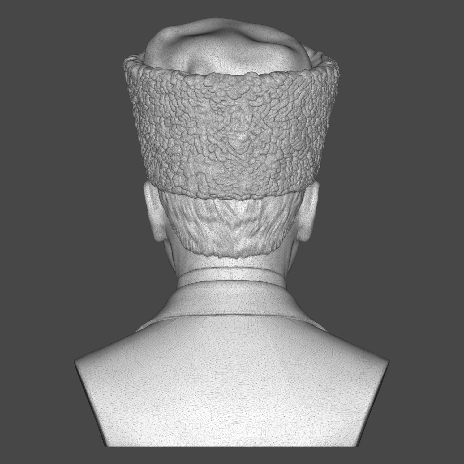 Mustafa Kemal Atatürk 3D Printable Bust 3D Model
