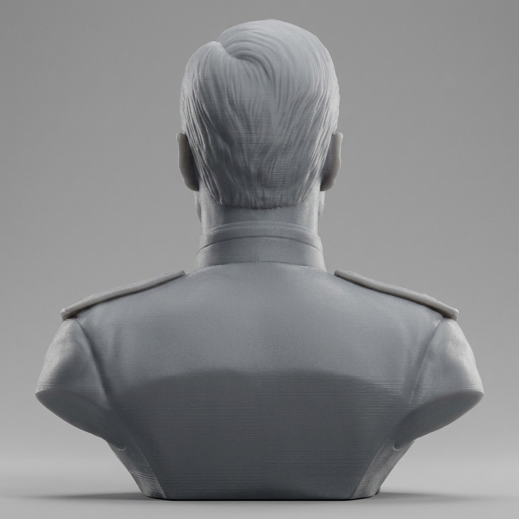 Nicholas II Last 3D Printable Bust 3D Model