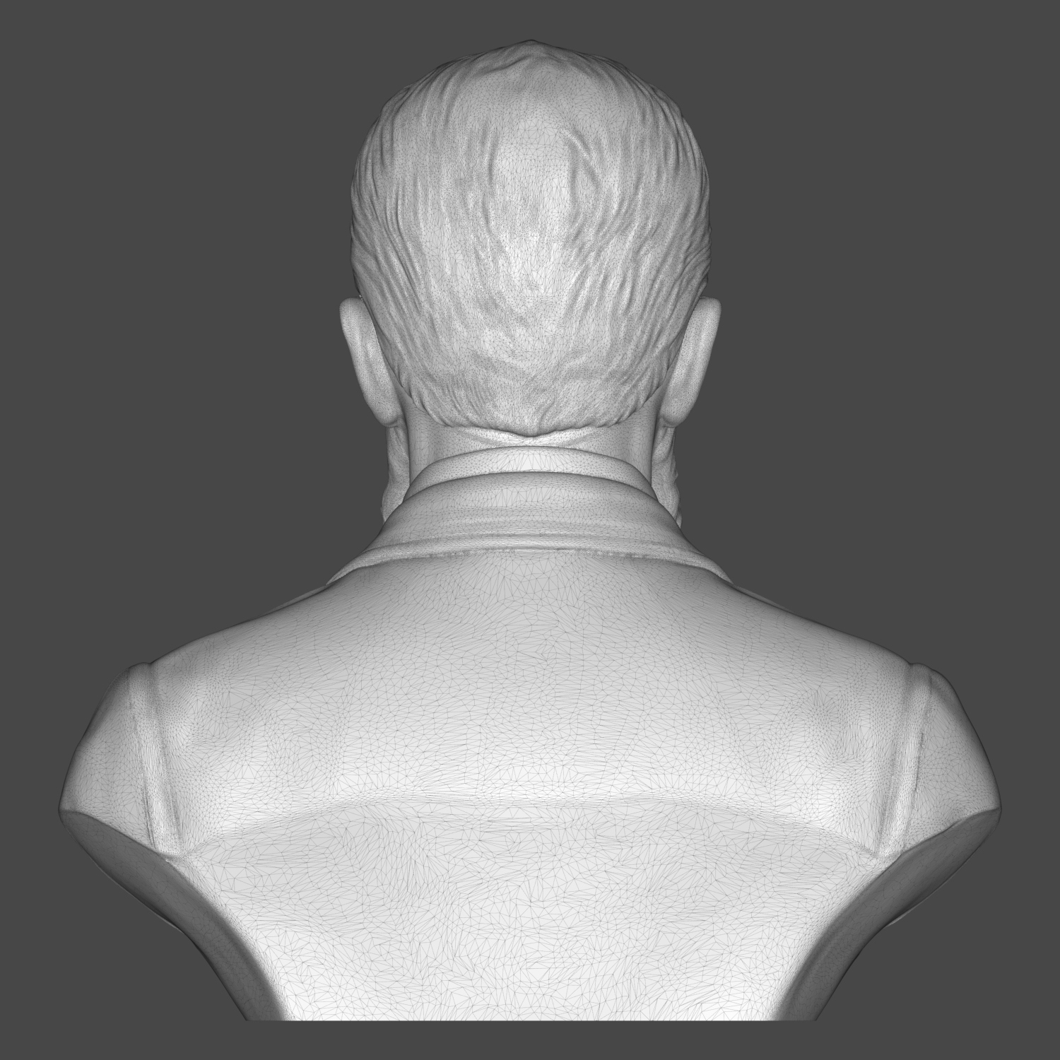 Nikolai Rimsky-Korsakov Bust 3D Printable Bust 3D Model