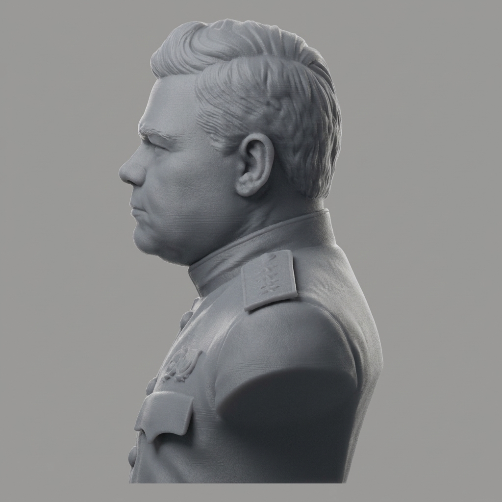 Nikolai Vatutin 3D Printable Bust 3D Model