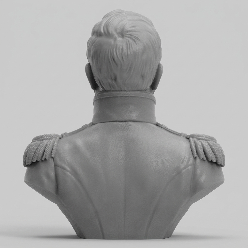 Oliver Hazard Perry 3D Printable Bust 3D Model