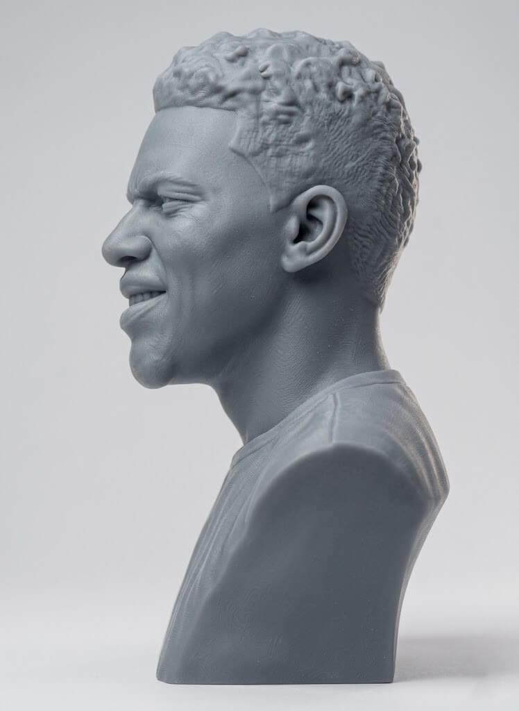 Nick Young 3D Printable Bust 3D Model