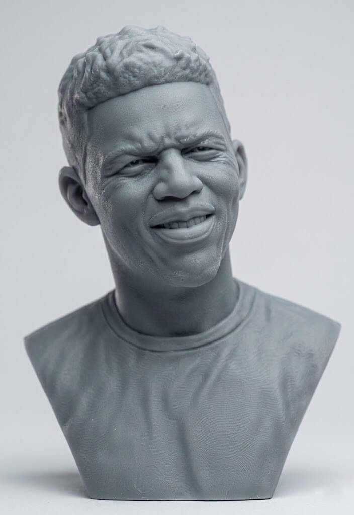Nick Young 3D Printable Bust 3D Model