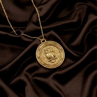 Owl “Wisdom of the World Medallion