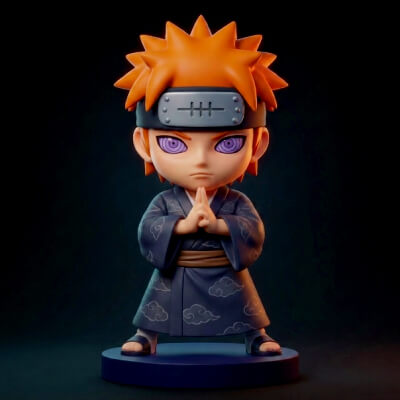 Pain Naruto Shippuden 3D Print Model