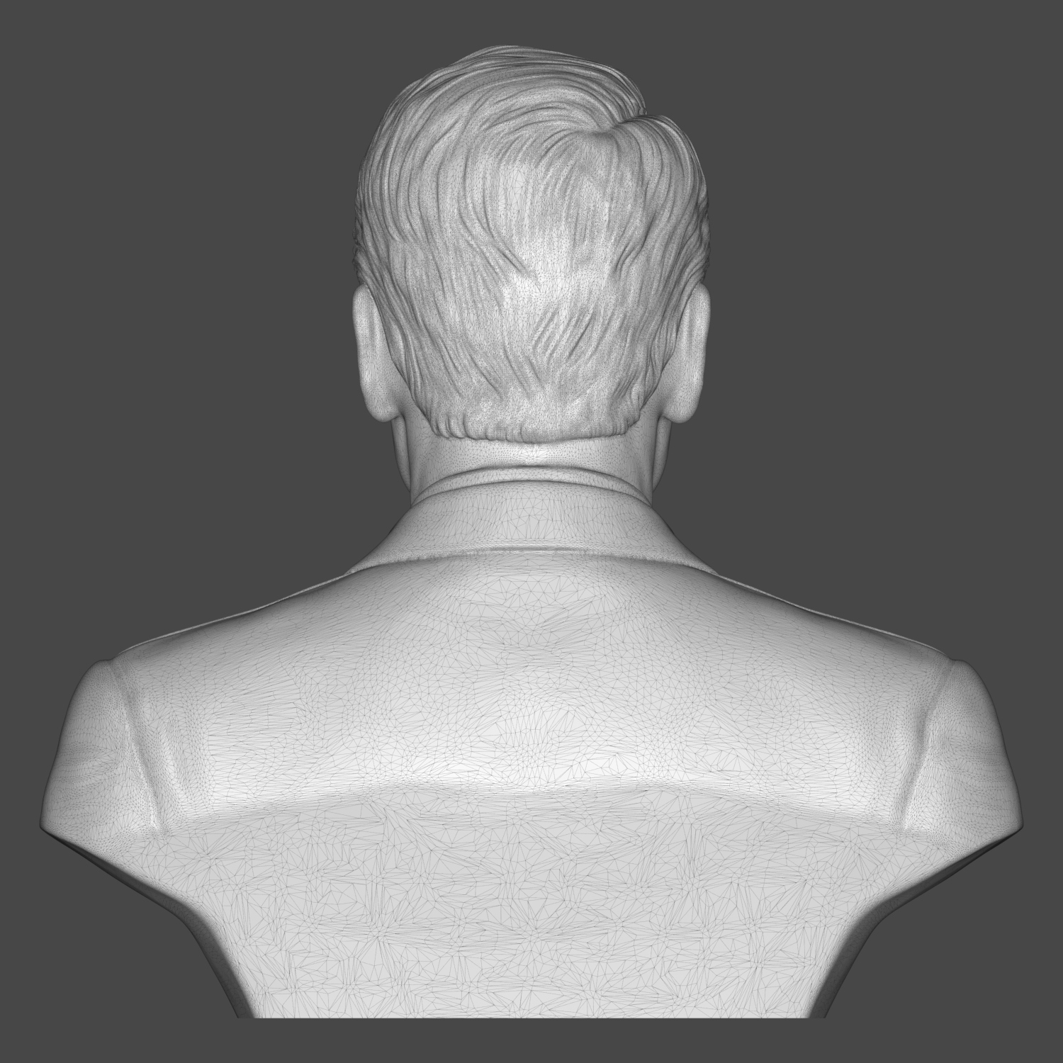 Paul Newman 3D Printable Bust 3D Model