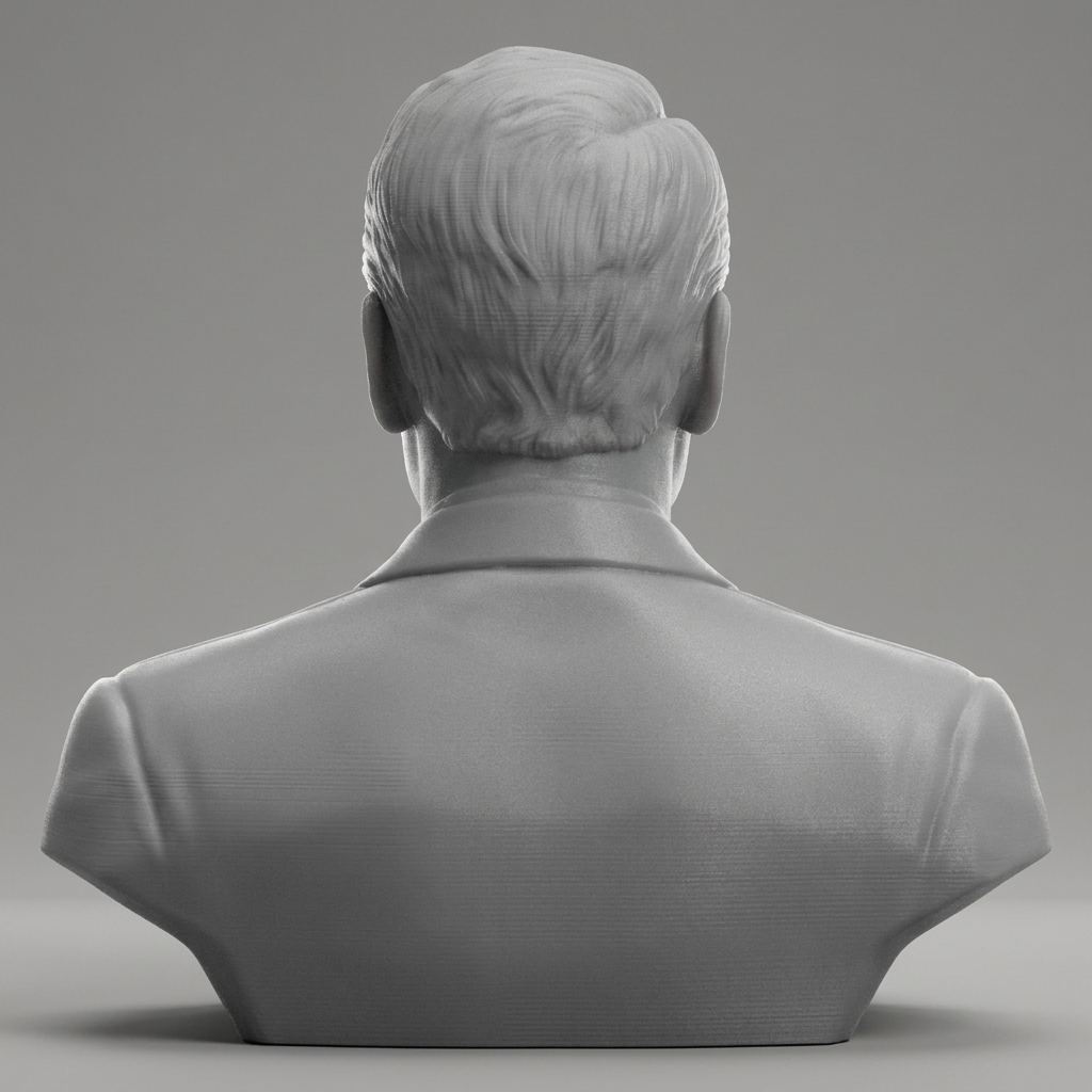 Paul Newman 3D Printable Bust 3D Model