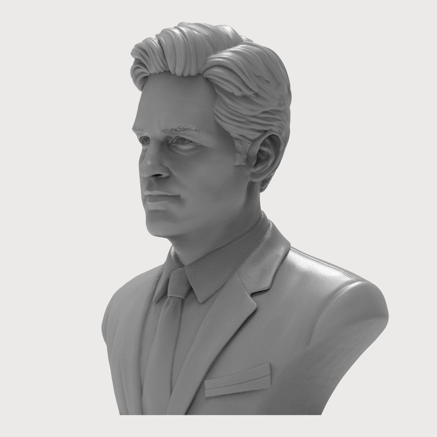 Paul Rudd Scott Lang 3D Printable Bust 3D Model