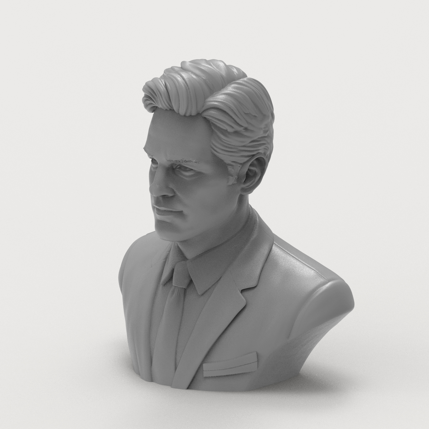 Paul Rudd Scott Lang 3D Printable Bust 3D Model