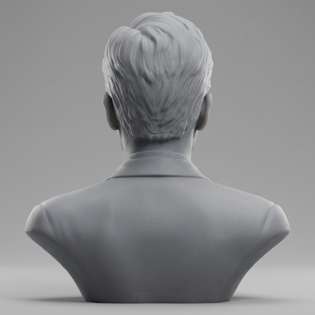 Paul Rudd Scott Lang 3D Printable Bust 3D Model