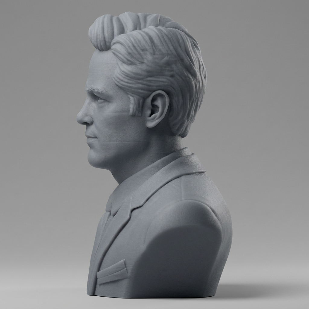 Paul Rudd Scott Lang 3D Printable Bust 3D Model