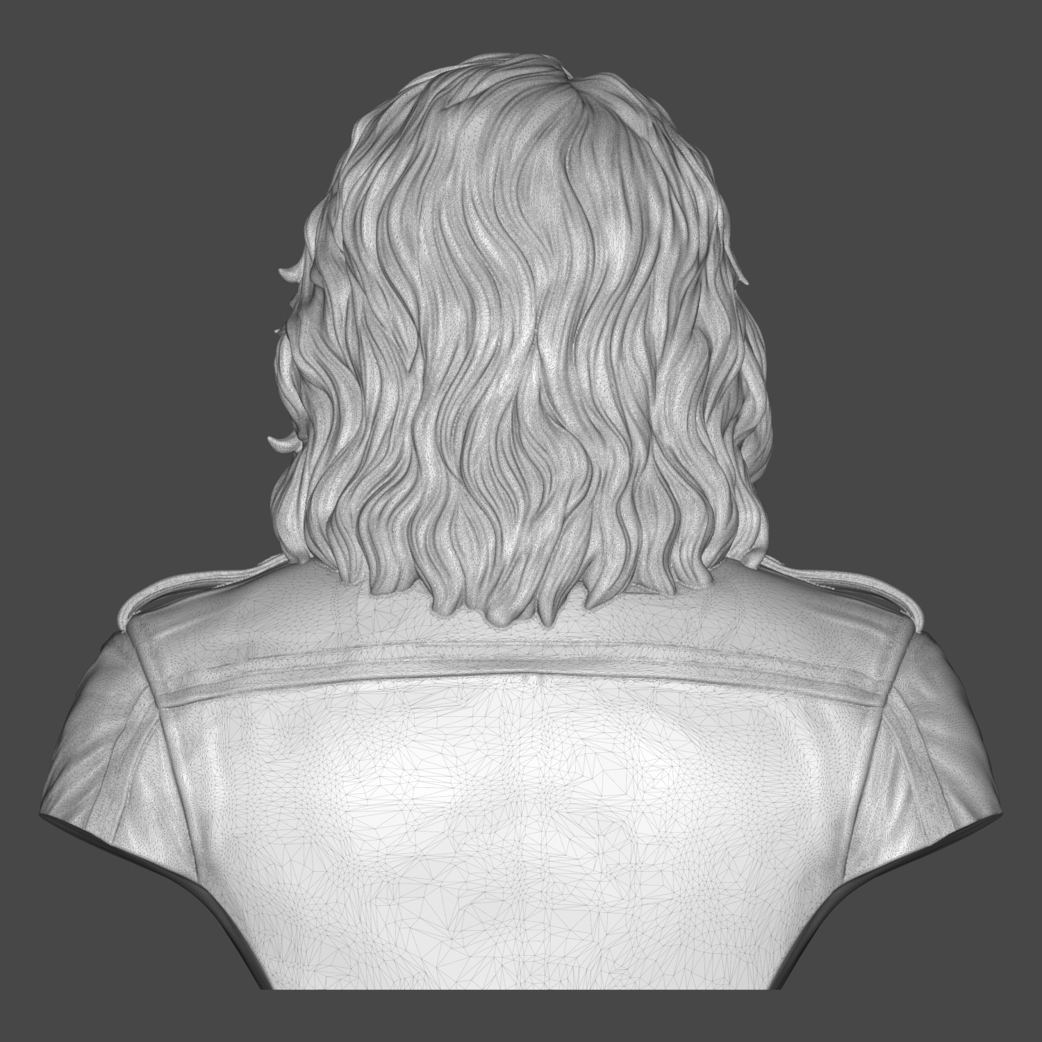 Paul Stanley 3D Printable Bust 3D Model