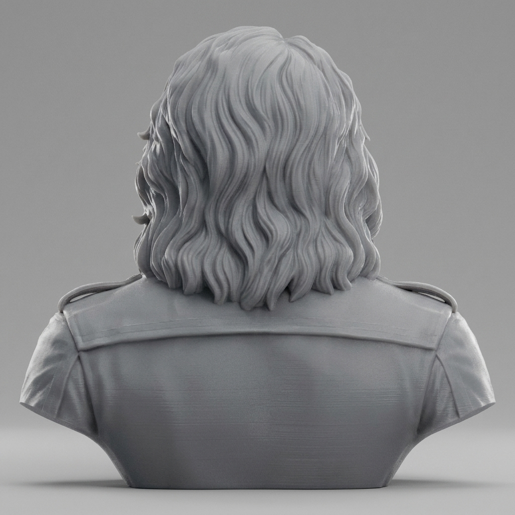 Paul Stanley 3D Printable Bust 3D Model
