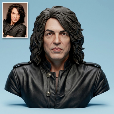 Paul Stanley 3D Printable Bust
